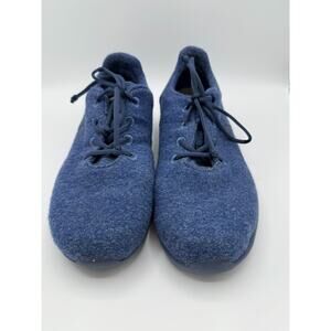 Giesswein Merino Runners Wool Sneakers Mens 45 US 12.5 Blue Lace Up Low Top